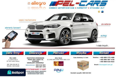 GAŁKA ZMIANY BIEGÓW AUTOMAT E60 E36 E39 E46 F-VAT