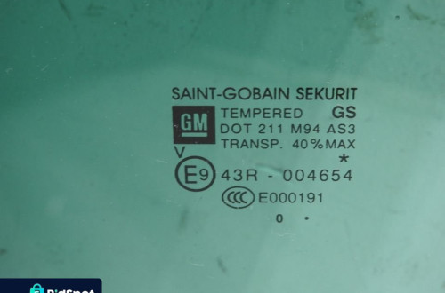 SZYBA DRZWI LEWY TYŁ OPEL MERIVA B
