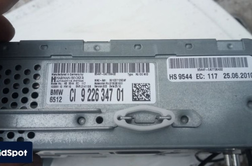 bmw e91 e90 lift radio czytnik nawigacji nawi 9226347