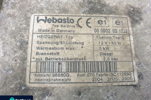 Lancia Phedra 2.2 JTD OGRZEWANIE POSTOJOWE Webasto