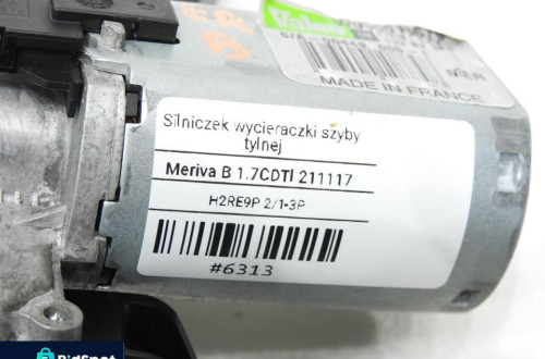 SILNICZEK WYCIERACZKI TYŁ OPEL MERIVA B 13282361