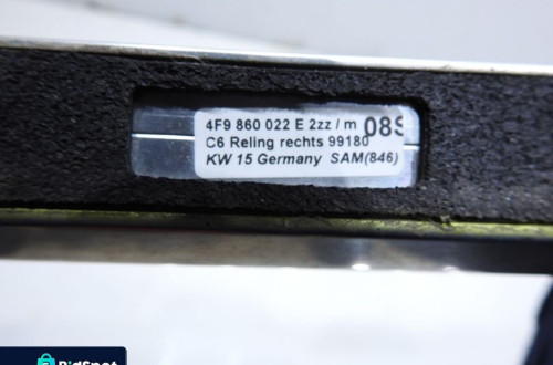 RELING PRAWY AUDI A6 C6 AVANT