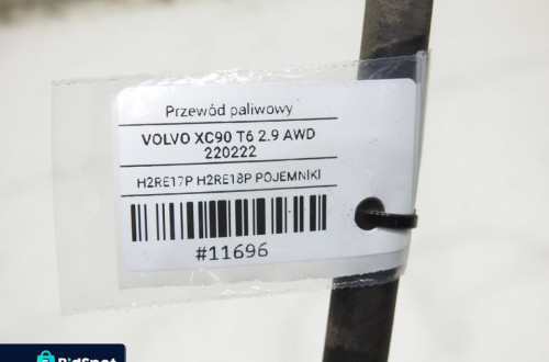 PRZEWÓD PALIWA VOLVO XC90 T6 2.9