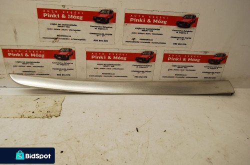 LISTWA DEKOR LEWY TYŁ 8E0867419 AUDI A4 B6 B7 CZARNY/ SREBRNY