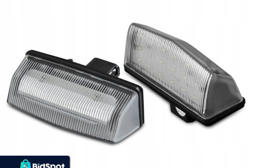 Lampki LED rejestracyjnej Lexus NX I 1 RX IV 4