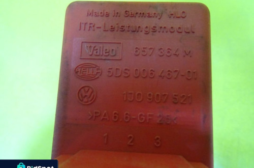 REZYSTOR DMUCHAWY AUDI A3 8L HELLA 1J0907521 / 657354M NR22