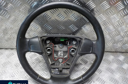 VOLVO S40 II V50 KIEROWNICA SKÓRA
