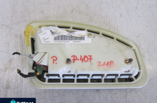 peugeot 407 airbag fotela prawa