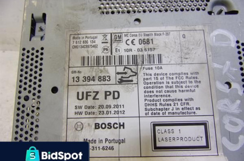 RADIO FABRYCZNE RADIO FABRYCZNE OPEL CORSA D NAVI LIFT NAWIGACJA