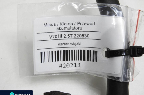 KLEMA MINUSOWA PRZEWÓD VOLVO V70 III 2.5 T