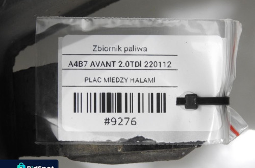 ZBIORNIK BAK PALIWA RURA WLEW AUDI A4 B7 2.0 TDI