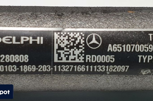 LISTWA WTRYSKOWA MERCEDES GLK X204 CDI A6510700595