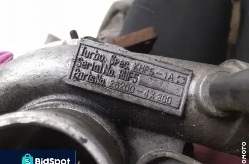 TURBOSPRĘŻARKA KIA 2.9 DOHC 16V  28200-4X300 POSIADAM TRZY SZTUKI O TAKIM OZNACZENIU