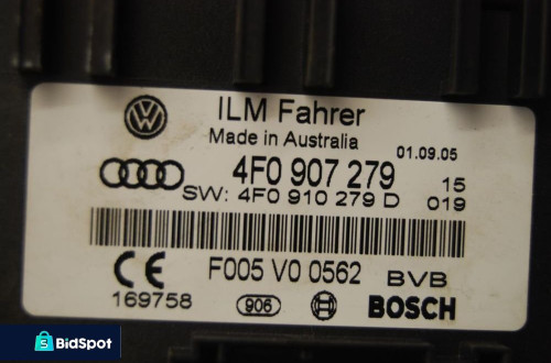 MODUŁ STEROWNIK ŚWIATEŁ 4F0907279 AUDI A6 C6