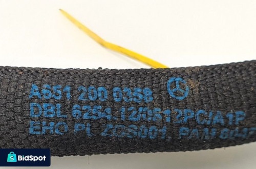 WĄŻ RURA WODY MERCEDES GLK X204 CDI A6512000358