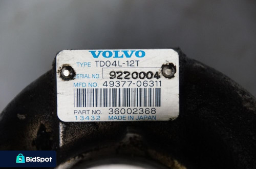 TURBOSPRĘŻARKA VOLVO S60 49377-06311 36002368