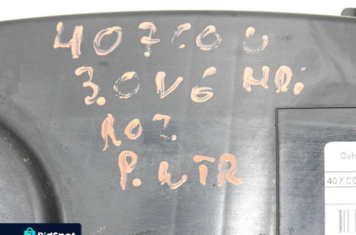 OSŁONA OBUDOWA ROZRZĄDU PEUGEOT 407 3.0 V6 HDI