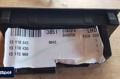 OPEL VECTRA C PANEL STEROWANIA RADIEM 13118043