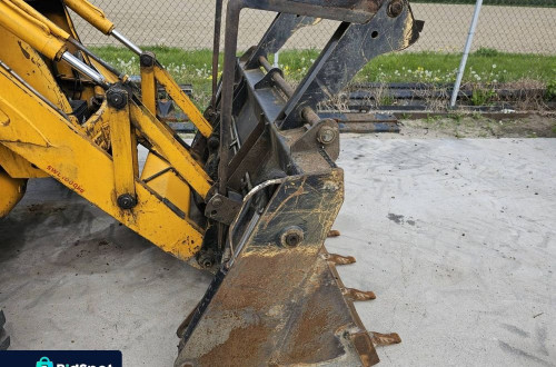 ŁYŻKA ŁADOWARKA JCB 3CX WIDŁY KROKODYL