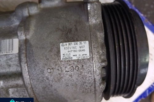 mercedes w169 a-klasa 1.5b sprezarka kompresor klimatyzacji a0012303511