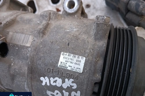 mercedes w169 a-klasa 1.5b sprezarka kompresor klimatyzacji a0012303511
