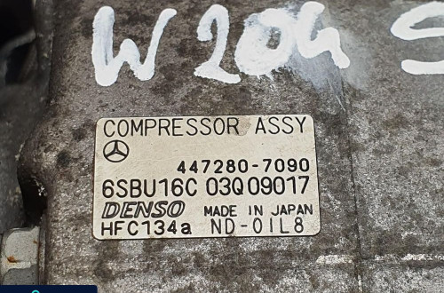SPRĘŻARKA KLIMATYZACJI MERCEDES W204 447280-7090