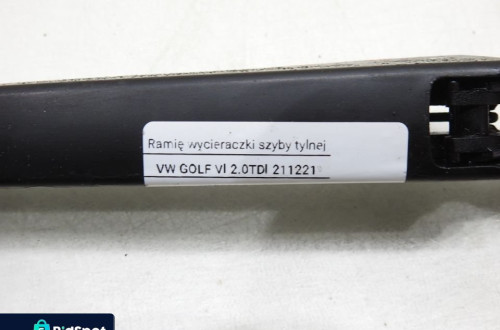RAMIĘ WYCIERACZKI KLAPY VW GOLF VI 5K6955707B