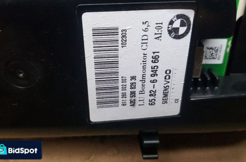 BMW E60 E61 WYŚWIETLACZ NAWIGACJI CID  6945661