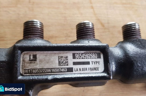 PEUGEOT CITROEN FORD MAZDA 1.6 HDI LISTWA WTRYSKOWA 9654592680