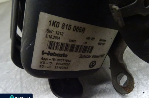 VW TOURAN I 03-05 1.9TDI LA7W WEBASTO ORZEWANIE POSTOJOWE 1K0815065R