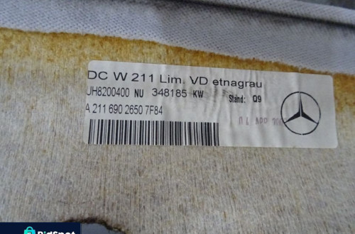 PODSUFITKA PODSUFITÓWKA MERCEDES W211 SEDAN NR99