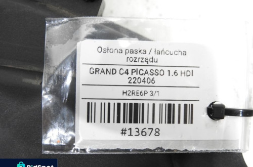 OSŁONA OBUDOWA ROZRZĄDU C4 GRAND PICASSO 2.0 HDI