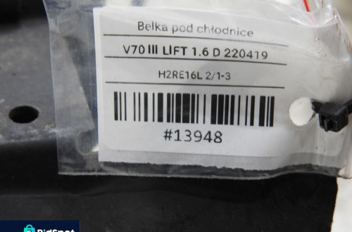 BELKA POD CHŁODNICE VOLVO V70 III 1.6 D