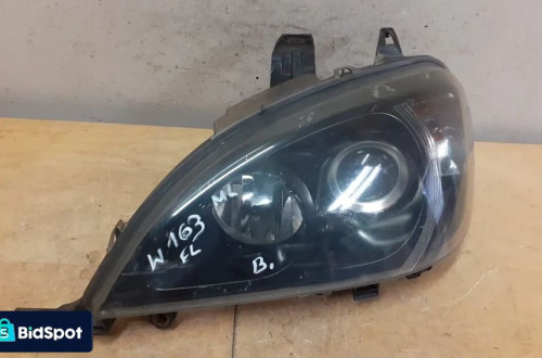 LAMPA PRZEDNIA PRZÓD LEWA MERCEDES W 163 ML CZARNA