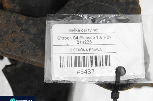 BELKA ZAWIESZENIA TYŁ CITROEN C4 PICASSO I