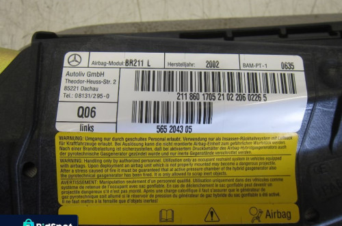 mercedes w211 airbag fotela BR211L