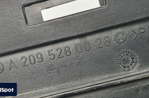 RURA DOLOT POWIETRZA MERCEDES W209