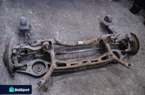 SANKI WÓZEK ZAWIESZENIE TYŁ 1K0505315AQ VW GOLF V TOURAN I SEAT TOLEDO III 1K0505315BA 1K0505315BH