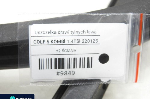 USZCZELKA DRZWI LEWY TYŁ VW GOLF VI KOMBI