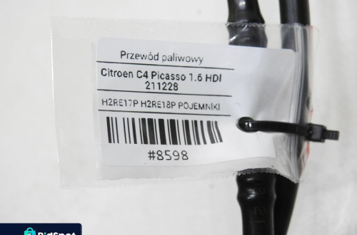 PRZEWÓD PALIWA CITROEN C4 PICASSO I 1.6 HDI
