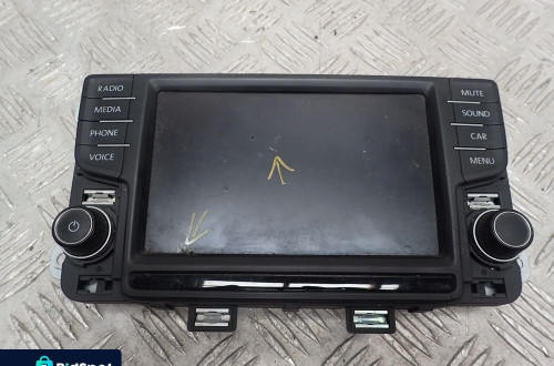 VW POLO 6C WYŚWIETLACZ RADIA NAWIGACJI EUROPA 6C0919603B