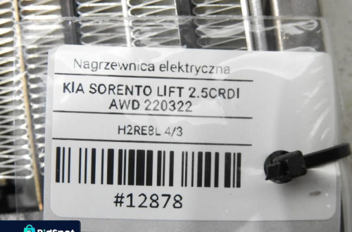 NAGRZEWNICA ELEKTRYCZNA KIA SORENTO I 2.5 CRDI