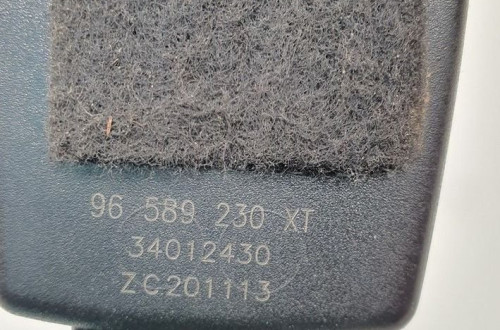 ZAPINKA PASA PRZÓD CITROEN C5 III X7 96589230XT