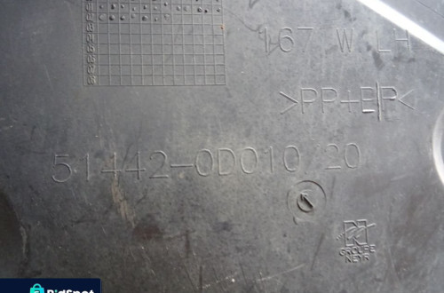 OSŁONA SILNIKA PODWOZIA TOYOTA YARIS I 51442-0D010/20 NR120