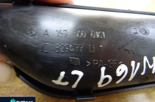 KLAMKA WEWNĘTRZNA PRAWA TYLNA MERCEDES W169 A-KLASA NR21