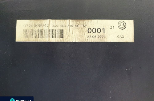 VW Passat B6 PODŁOKIETNIK schowek SKÓRA