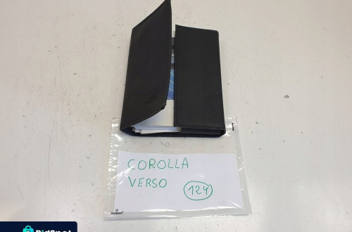 Corolla Verso II INSTRUKCJA Obsługi Książka