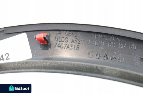Listwa Nakładka zderzaka tylnego Mitsubishi Outlander III 2012- lift 2015-
