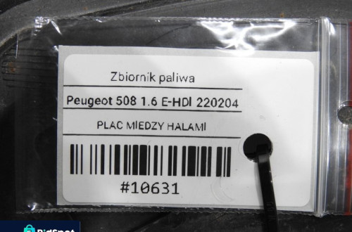 ZBIORNIK BAK PALIWA RURA WLEW 508 SEDAN 1.6 E-HDI
