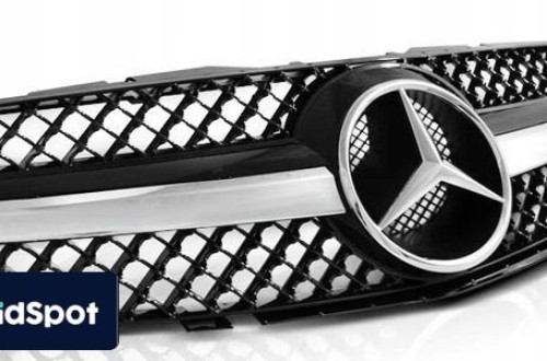 Atrapa Grill Kratka Black Mercedes SL r 230 2001-